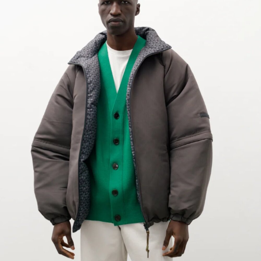 BNWT AW23 ACNE STUDIOS REVERSIBLE DETACHABLE DOWN JACKET 52
